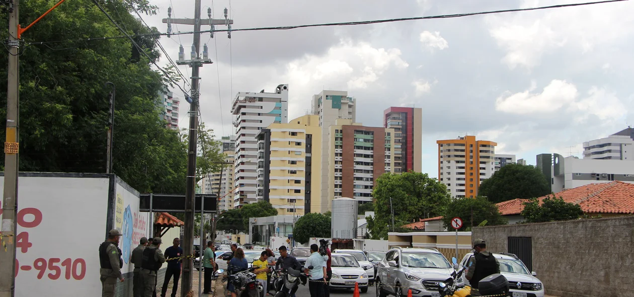 Local onde ocorreu o crime é próximo ao colégio Dom Barreto