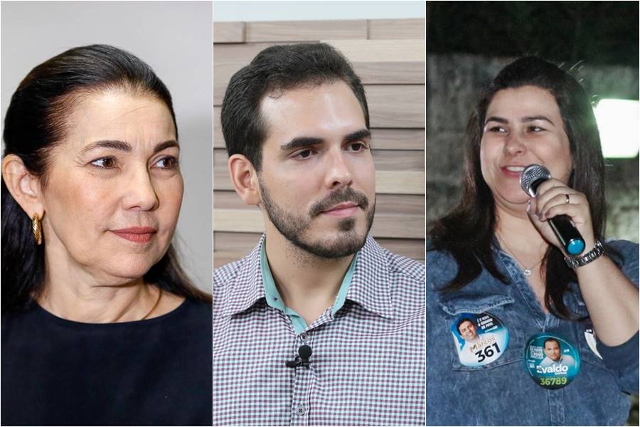 Margarete Coelho, Marcos Aurélio Sampaio e Dra. Marina