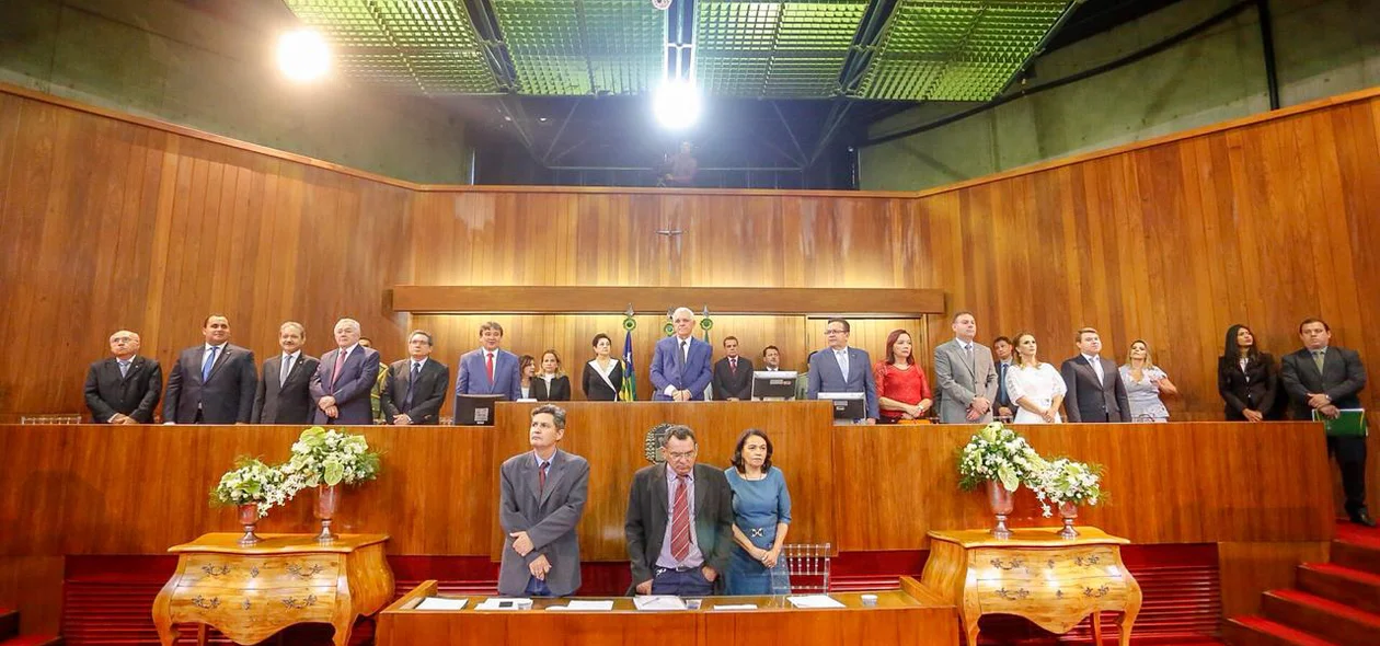 Solenidade de posse dos deputados na Alepi