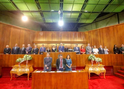 Solenidade de posse dos deputados na Alepi