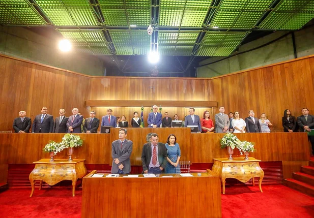 Solenidade de posse dos deputados na Alepi