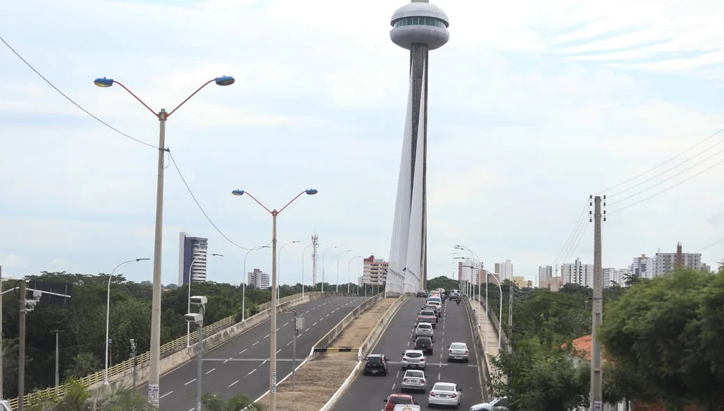 Cortejo seguiu pela ponte Estaiada