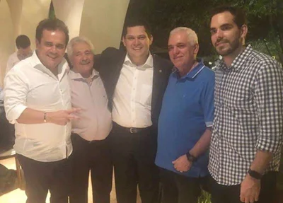Henrique Pires, Elmano Férrer, Davi Alcolumbre, Themístocles Filho e Marcos Aurélio Sampaio