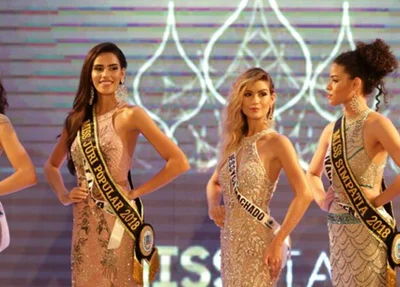 Cinco finalistas do Miss Piauí BE Emotion 2018