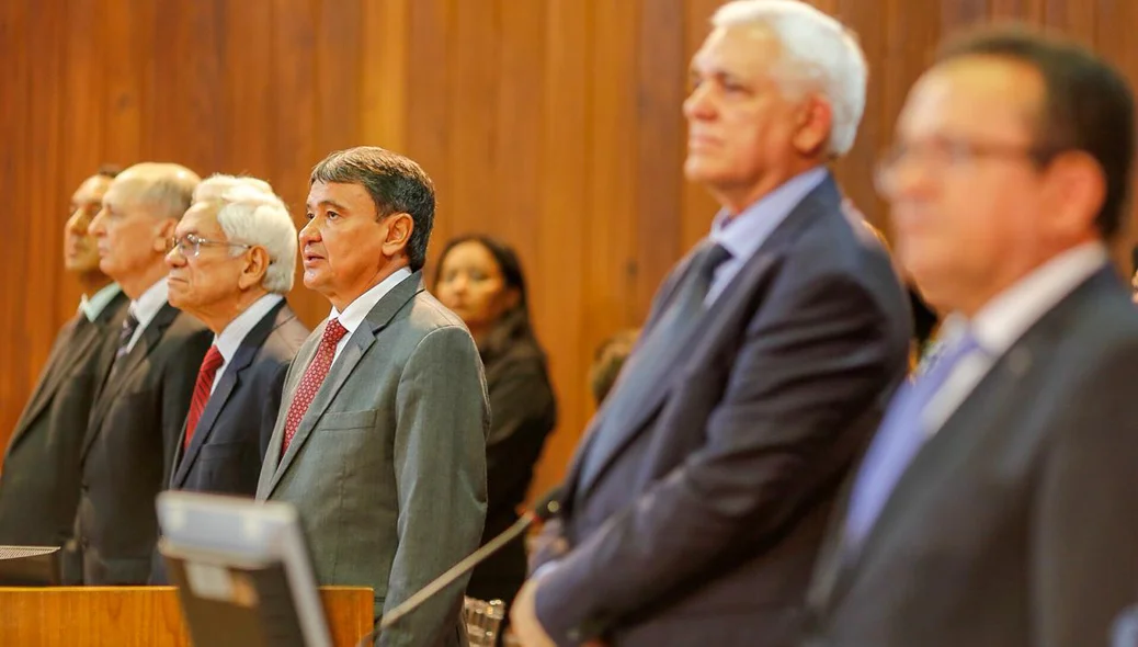 Wellington Dias na abertura do ano legislativo