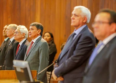 Wellington Dias na abertura do ano legislativo