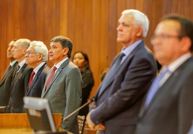 Wellington Dias na abertura do ano legislativo