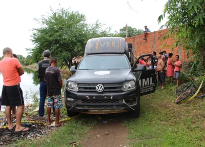 Corpo de acusado de assalto é encontrado em lagoa no bairro Nova Brasília
