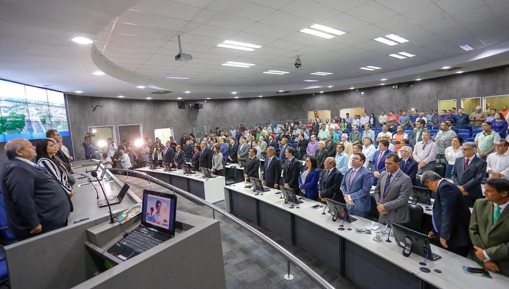Solenidade de abertura do Ano Legislativo na Câmara de Teresina