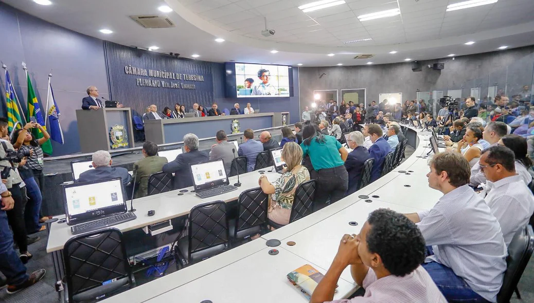 Solenidade na Câmara de Teresina