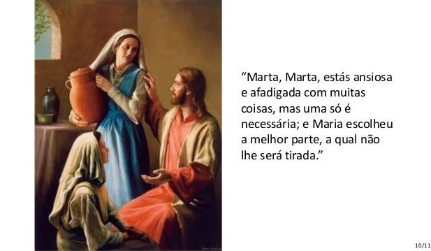 Jesus Cristo e Marta