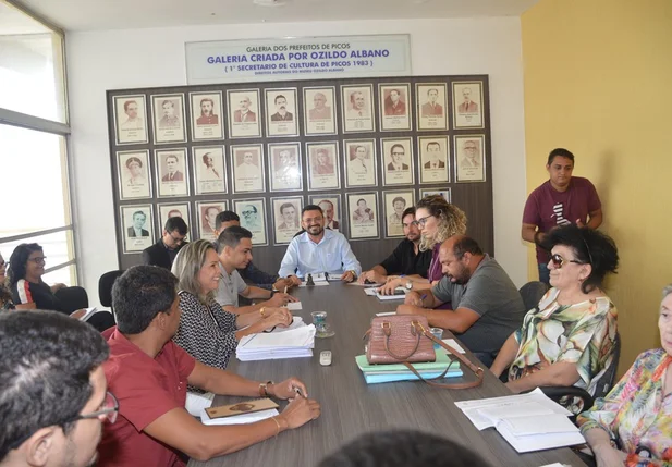 Reunião com secretariado em Picos para definir metas para 2019
