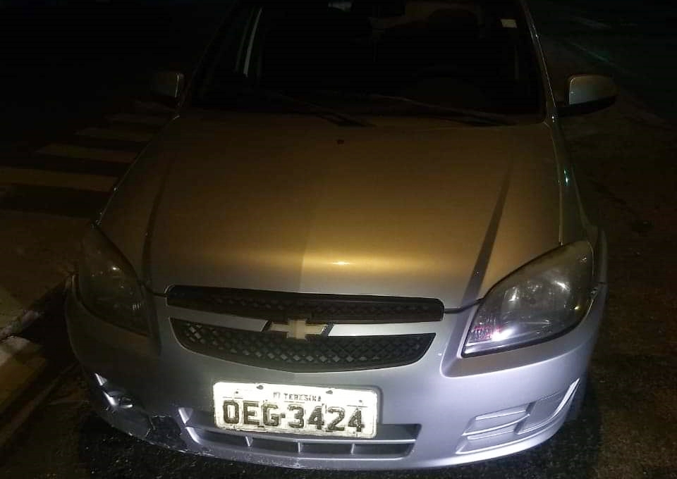 Veículo recuperado pela PM