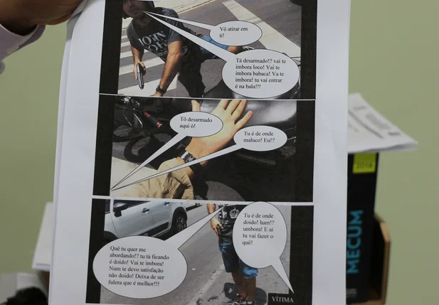 Imagens mostram dinâmica do crime que tirou a vida do cabo Borges
