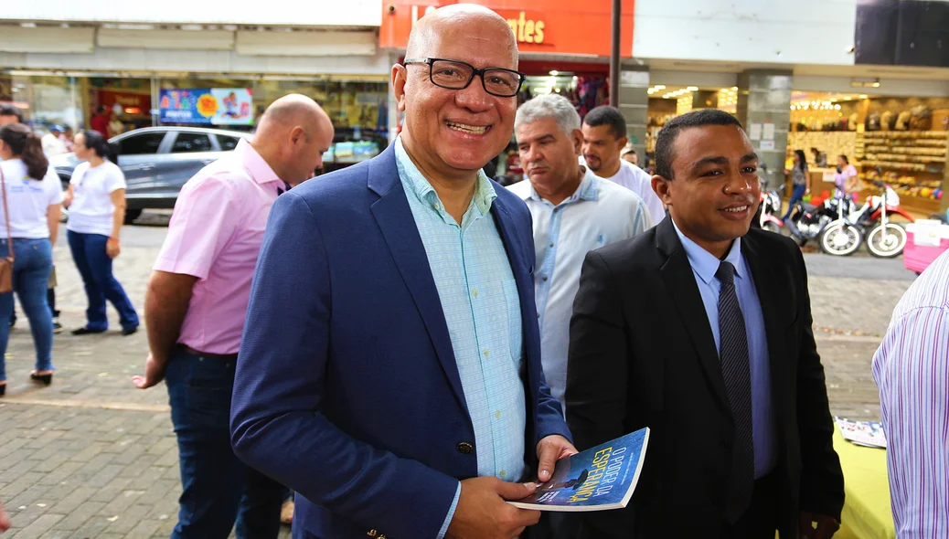 Deputado Estadual Franzé Silva esteve presente 