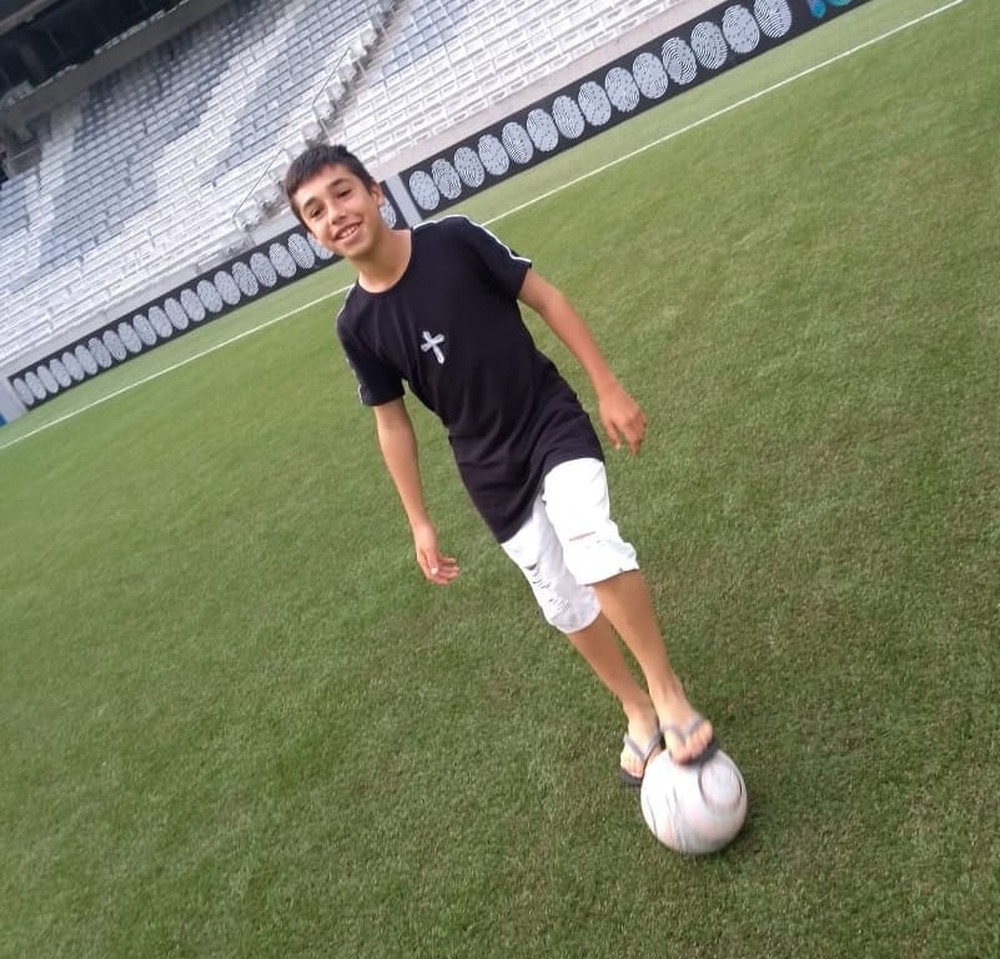 Gedson dos Santos morreu no incêndio 