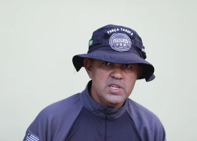 Major Audivan Nunes, coordenador da Força Tarefa