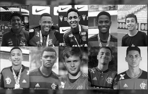 Os 10 garotos mortos no incêndio do CT do Flamengo 