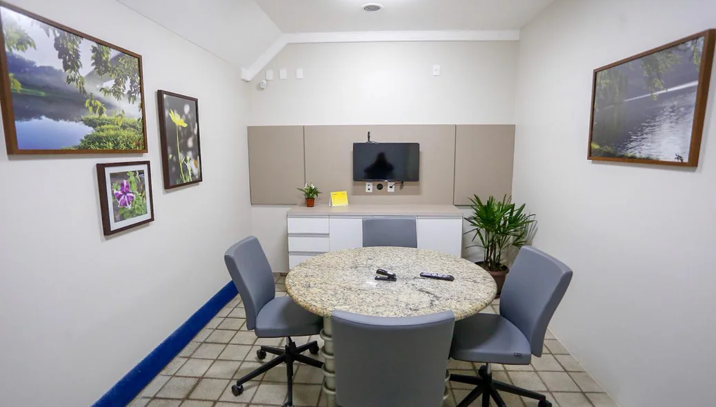 Sala de conciliação do CEMAC