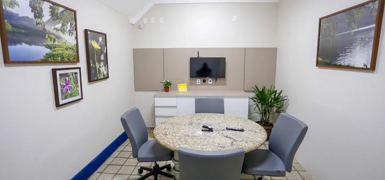 Sala de conciliação do CEMAC