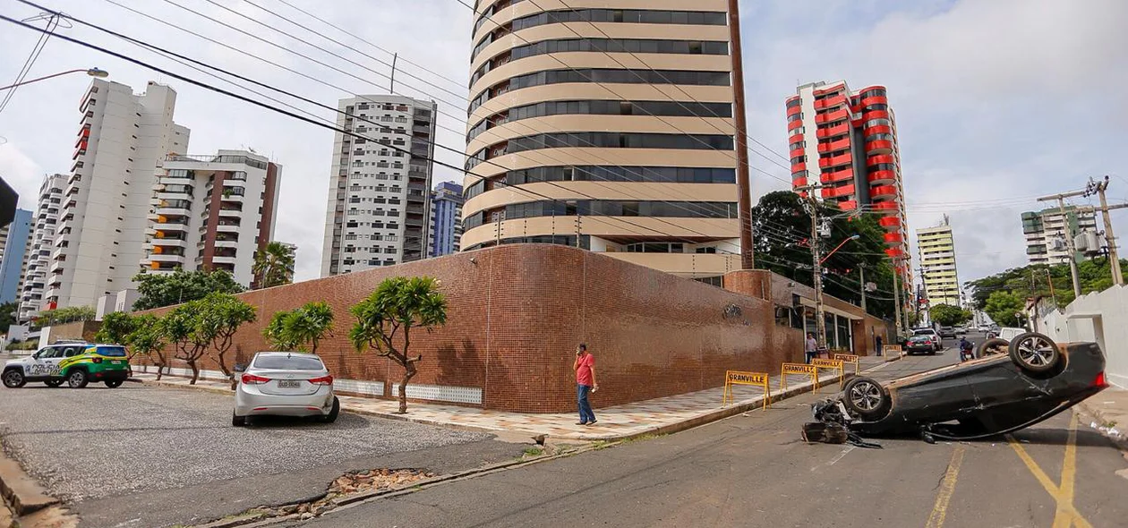 O acidente aconteceu no bairro ilhotas