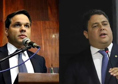 Dr. Chico Couto e presidente da OAB, Felipe Santa Cruz