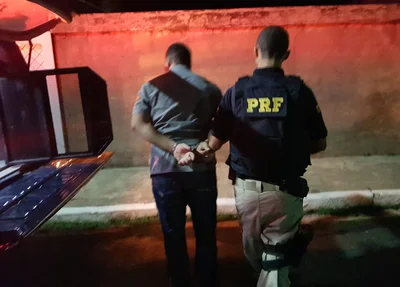 PRF prende homem foragido do Maranhão 