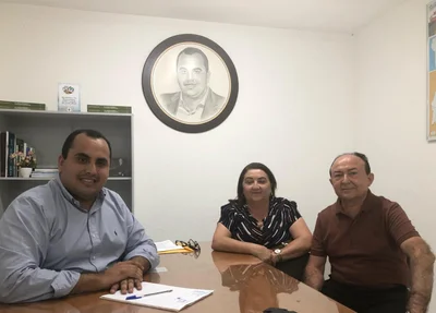 Georgiano Neto e o prefeito Didiu