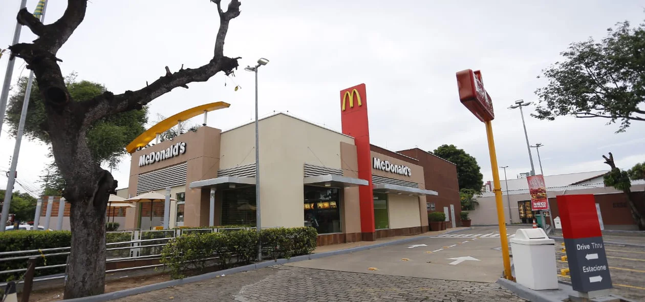Mc Donalds da Avenida Nossa Senhora de Fátima na zona leste de Teresina
