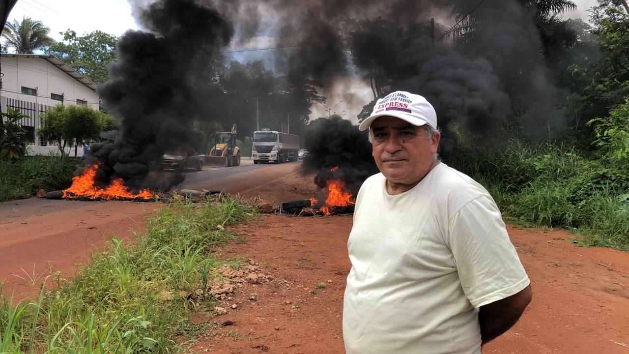Presidente da Associação dos Moradores do bairro Socopo, Andrade Barbosa