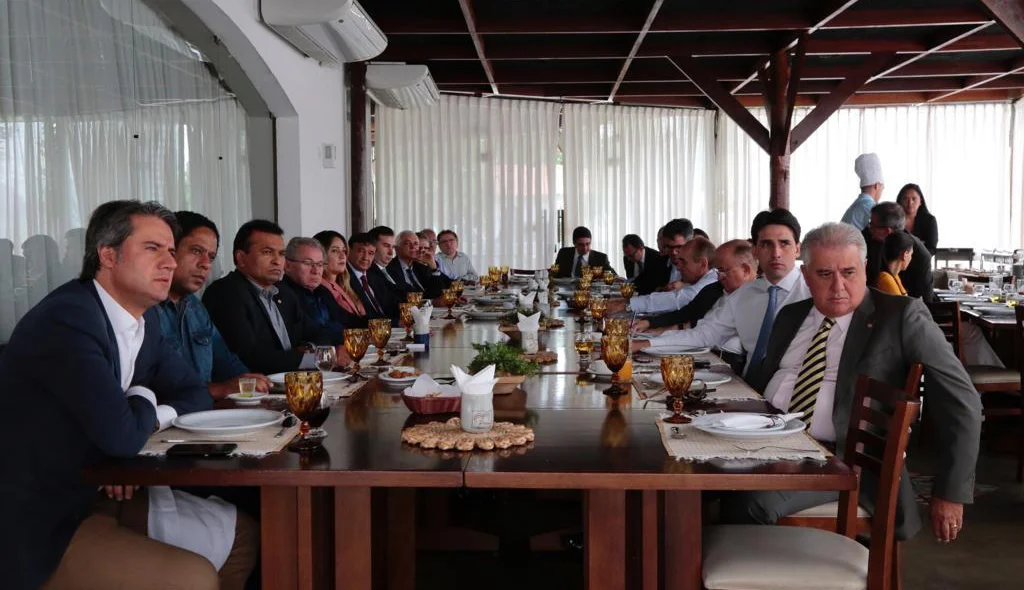 Reunião entre Rodrigo Maia e bancada piauiense de deputados e senadores