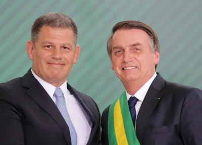 Gustavo Bebianno e Jair Bolsonaro
