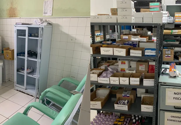 Vistoria no Hospital de Barras