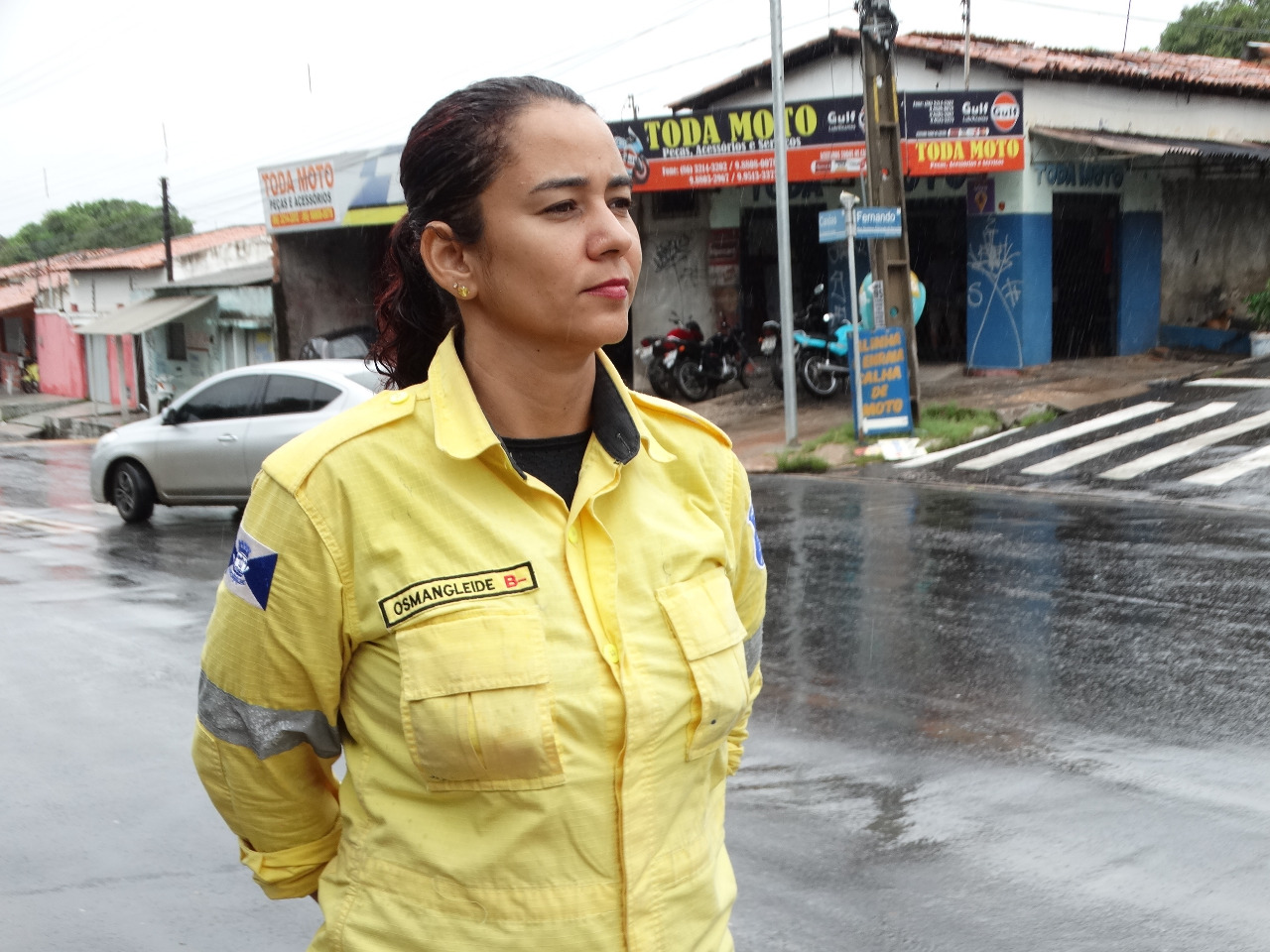 Agente de trânsito Osmangleide Rodrigues
