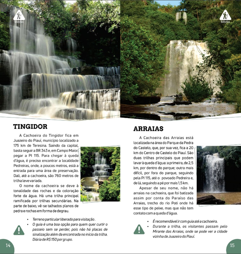 Guia Piauí - Cachoeiras