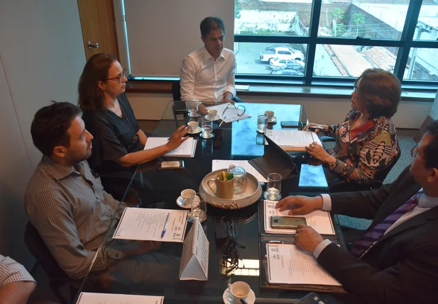 Reunião na sede do Sebrae em Teresina