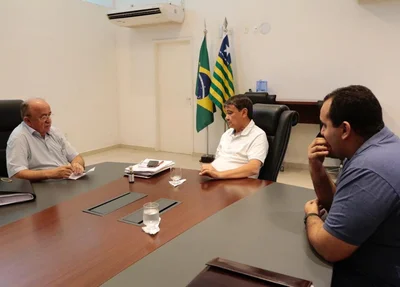 Wellington Dias reunido com PSD