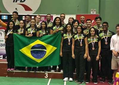 Delegação Brasileira de badminton