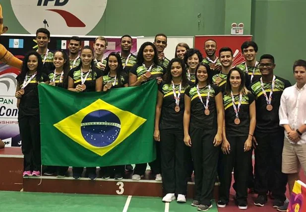 Delegação Brasileira de badminton