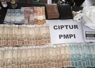 Material encontrado pela Polícia Militar