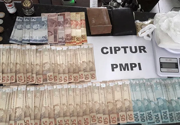 Material encontrado pela Polícia Militar