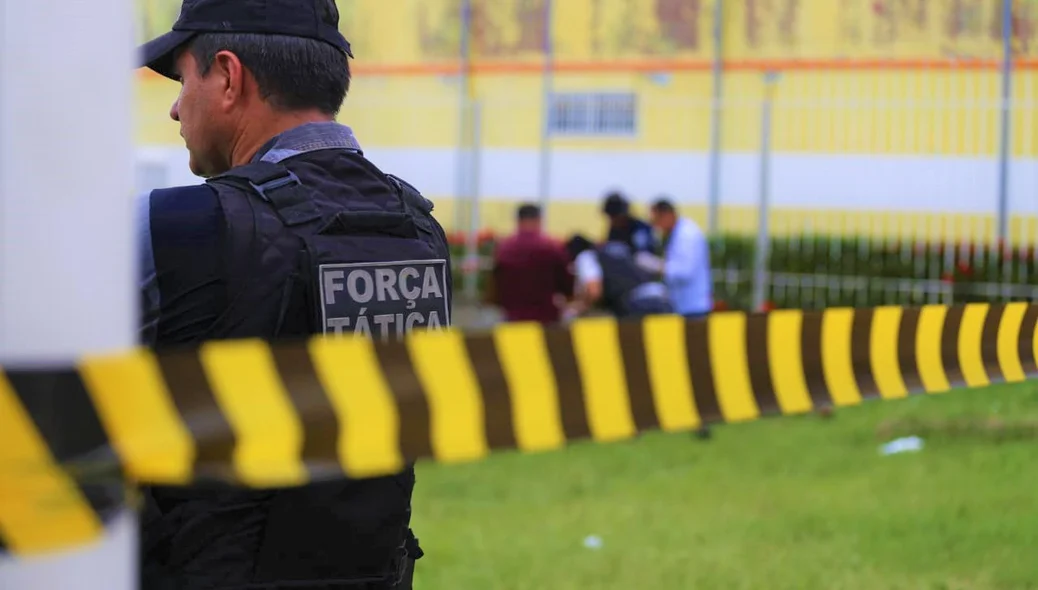 Polícia Militar isolou a área