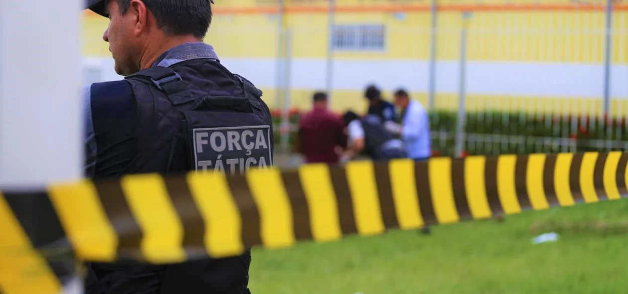 Polícia Militar isolou a área
