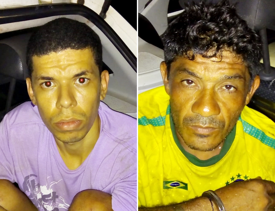 Presos pela polícia por furto