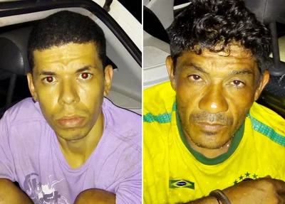 Presos pela polícia por furto