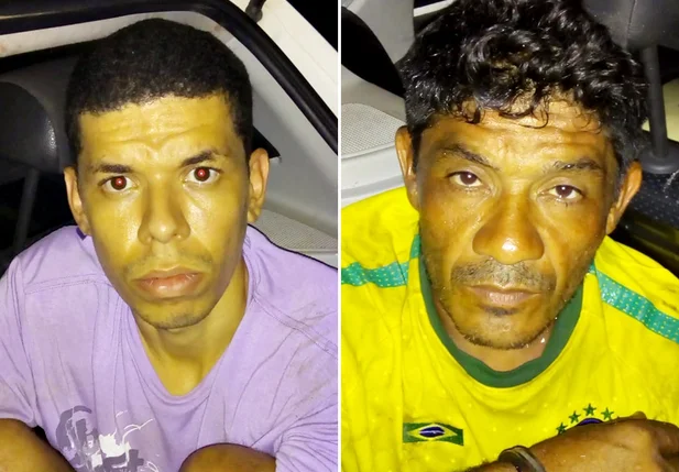 Presos pela polícia por furto