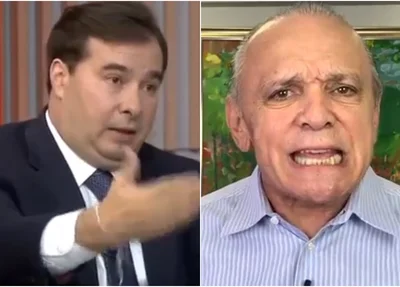 Rodrigo Maia e Luiz Antônio de Medeiros 