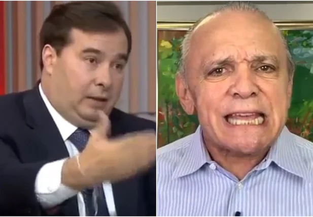 Rodrigo Maia e Luiz Antônio de Medeiros 