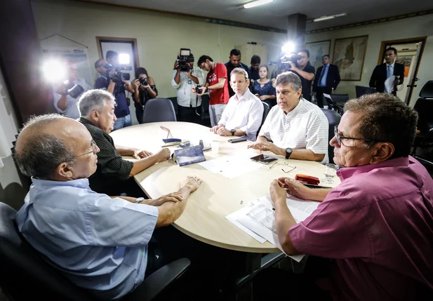 Reunião na sede do Dnocs em Teresina Piauí 