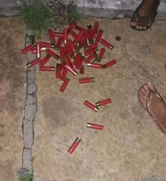 Cápsulas deflagradas no GPM de Castelo do Piauí